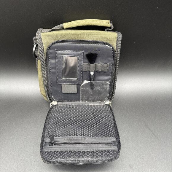 Vintage 90s Y2K Mudd Crossbody Bag Purse Satchel Grunge Olive Green No Strap - Picture 8 of 8